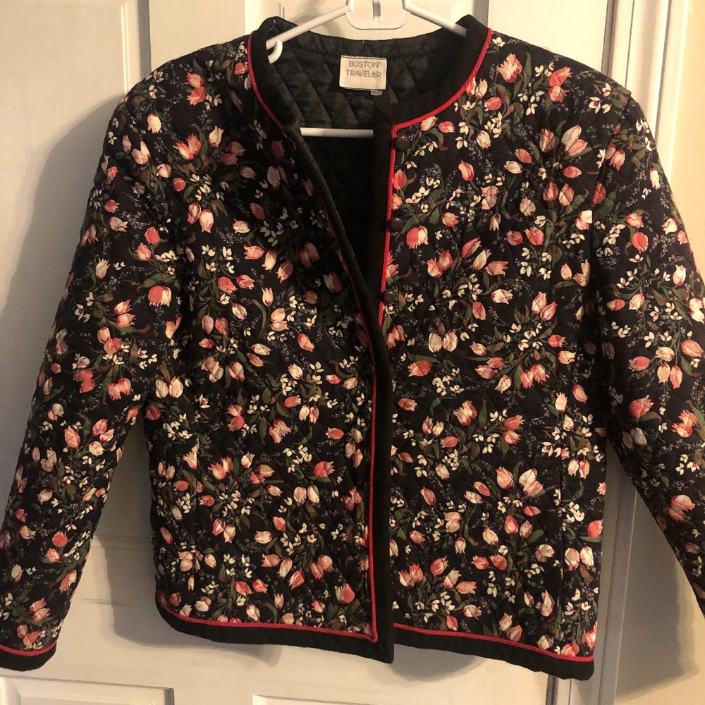 Boston Traveler quilted jacket M
